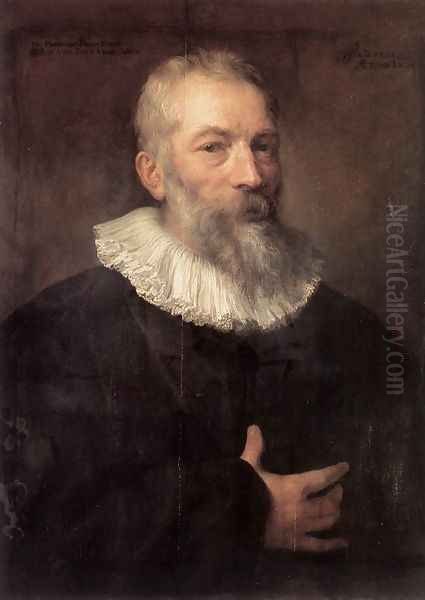 Portrait of the Artist Marten Pepijn Oil Painting by Sir Anthony Van Dyck