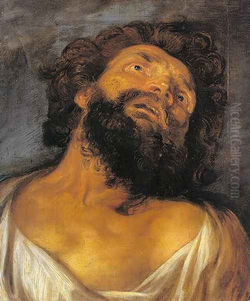 Head Of A Robber Oil Painting by Sir Anthony Van Dyck