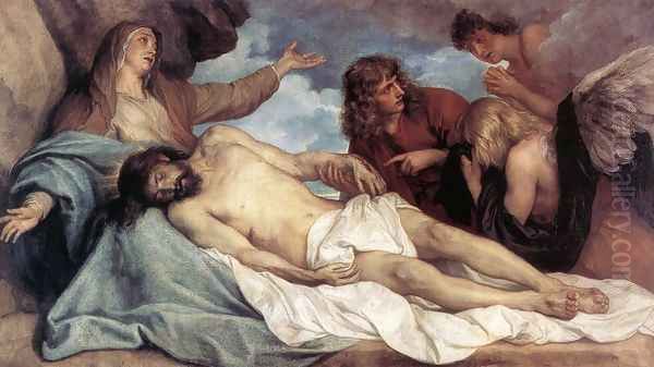 The Lamentation of Christ Oil Painting by Sir Anthony Van Dyck