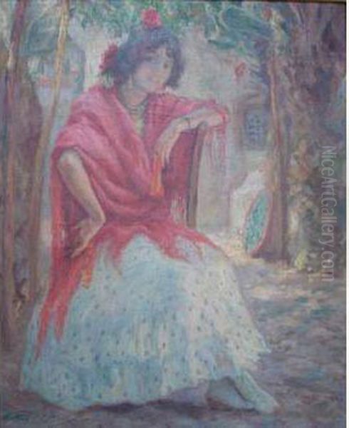 La Gitane Oil Painting by Arthur Midy