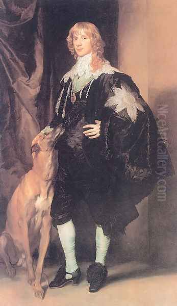 James Stuart Duke Of Lennox And Richmond Oil Painting by Sir Anthony Van Dyck