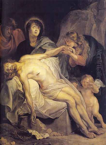 The Lamentation Oil Painting by Sir Anthony Van Dyck