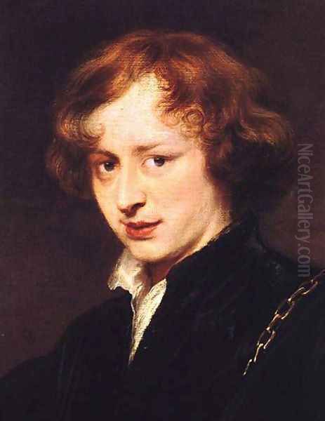 Self-Portrait Oil Painting by Sir Anthony Van Dyck