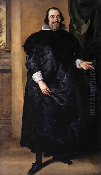 Portrait of Joost de Hertoghe 1635 Oil Painting by Sir Anthony Van Dyck