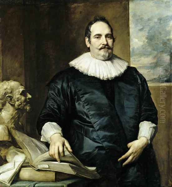 Portrait of Justus van Meerstraeten 1634-35 Oil Painting by Sir Anthony Van Dyck