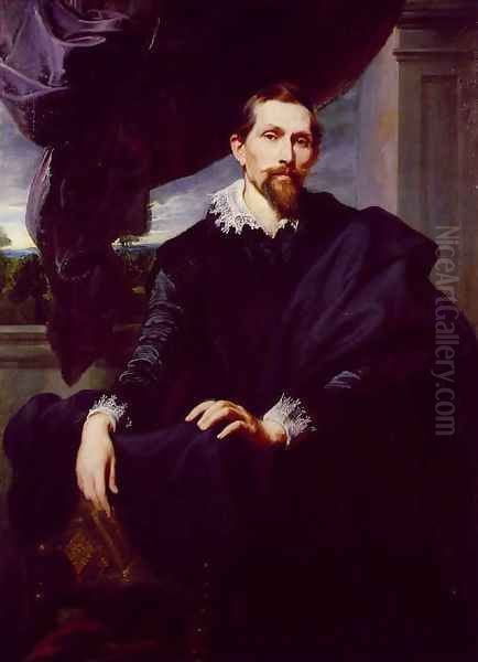 Frans Snyders Oil Painting by Sir Anthony Van Dyck