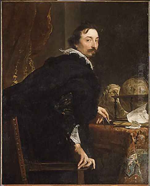 Lucas van Uffel (died 1637) ca 1621 Oil Painting by Sir Anthony Van Dyck