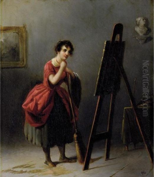 The Critic Oil Painting by Alfred Jacob Miller