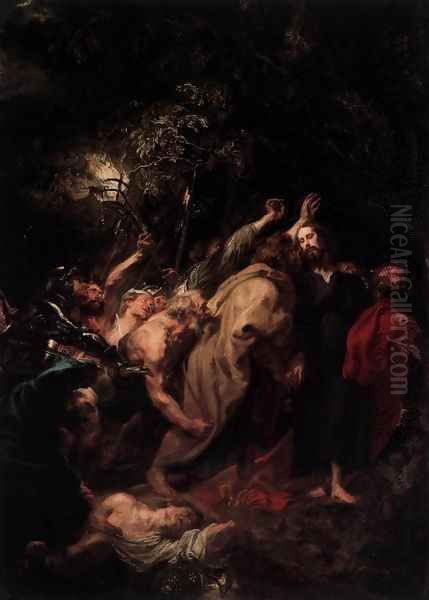 The Capture of Christ Oil Painting by Sir Anthony Van Dyck