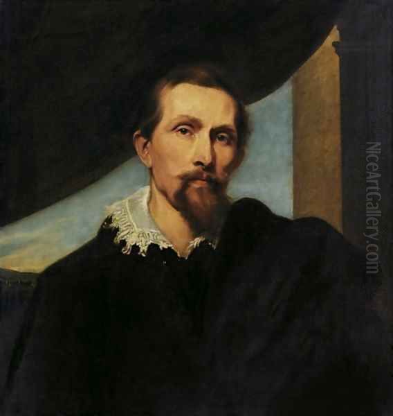 Portrait of the Painter Frans Snydersa 2 Oil Painting by Sir Anthony Van Dyck