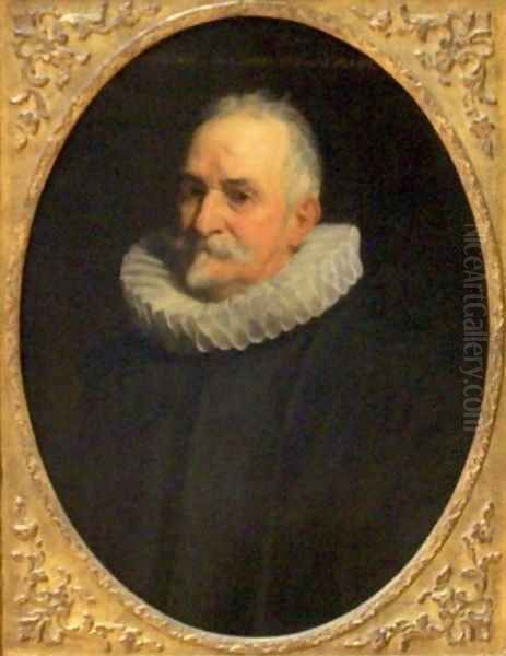 Portrait of an Old Man Oil Painting by Sir Anthony Van Dyck