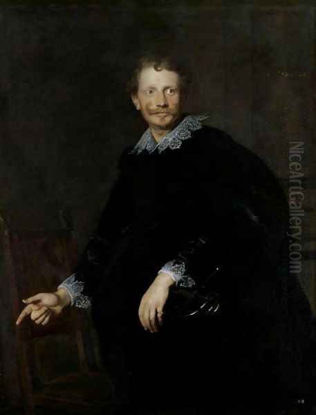 Portrait of a Genoese Nobleman 1624 Oil Painting by Sir Anthony Van Dyck