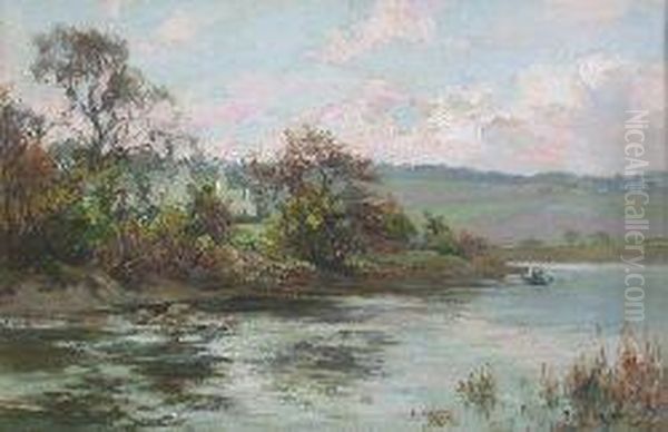 Barnhill House , Perth Oil Painting by Joseph Milner