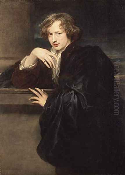 Self portrait possibly 1620 Oil Painting by Sir Anthony Van Dyck