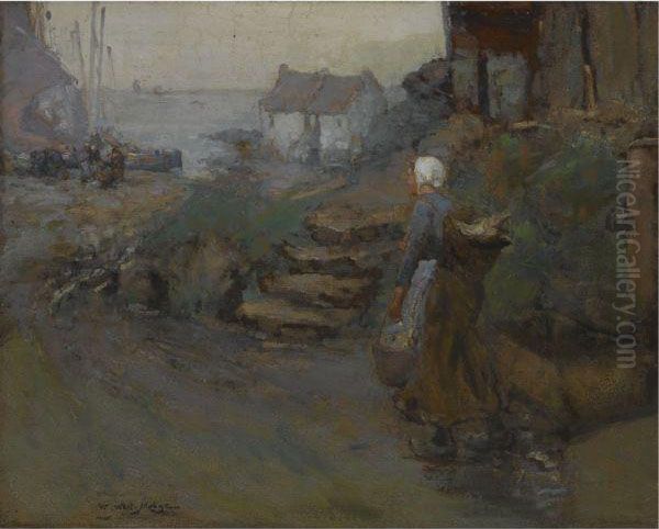 The Fishergirl by William Watt Milne