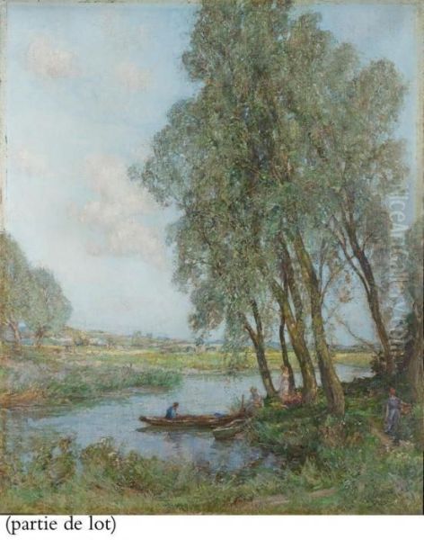 L'ete Oil Painting by William Watt Milne