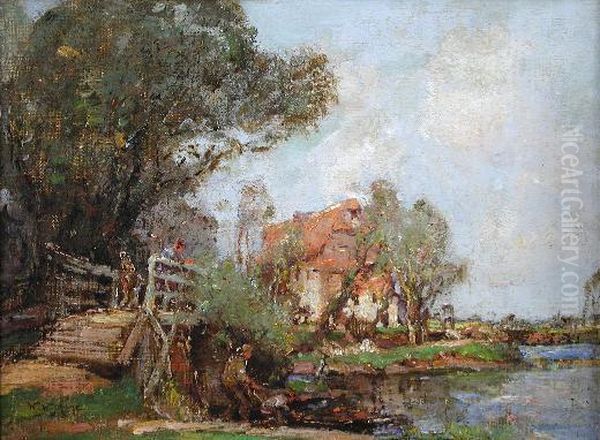 Houghton Mill by William Watt Milne