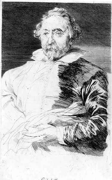 Guillaume de Vos Oil Painting by Sir Anthony Van Dyck