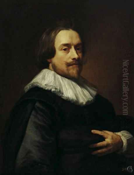 Portrait of a man Oil Painting by Sir Anthony Van Dyck