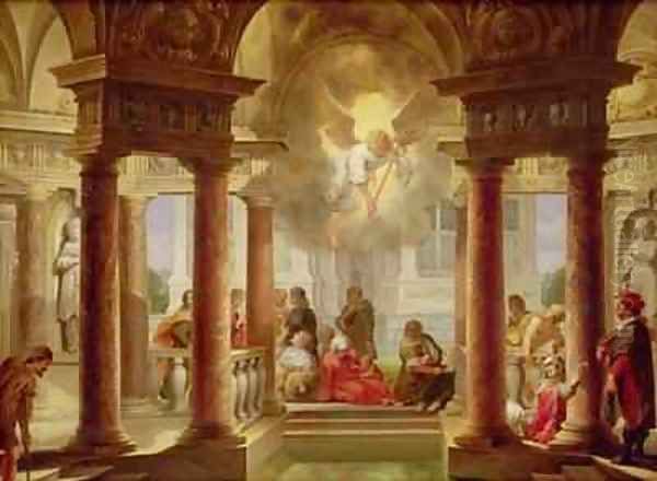 The Pool of Bethesda Oil Painting by Dirck Van Delen