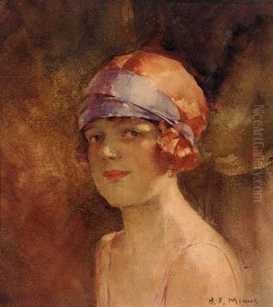 Helen Oil Painting by Benjamin Edwin Minns