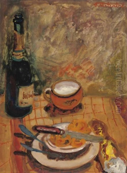 Nature Morte Oil Painting by Abraham Mintchine