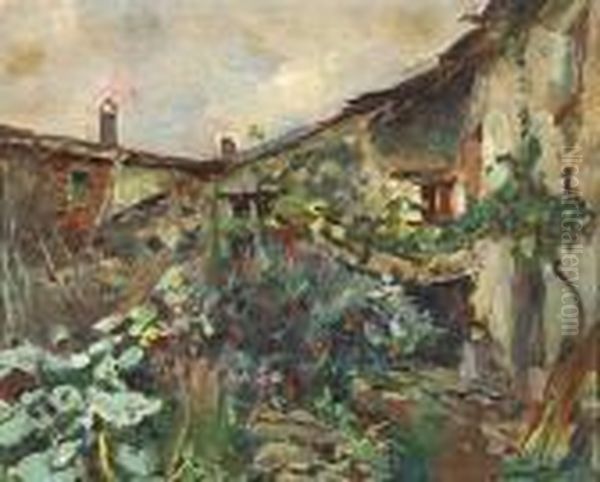 Vista Rural Oil Painting by Joaquim Mir