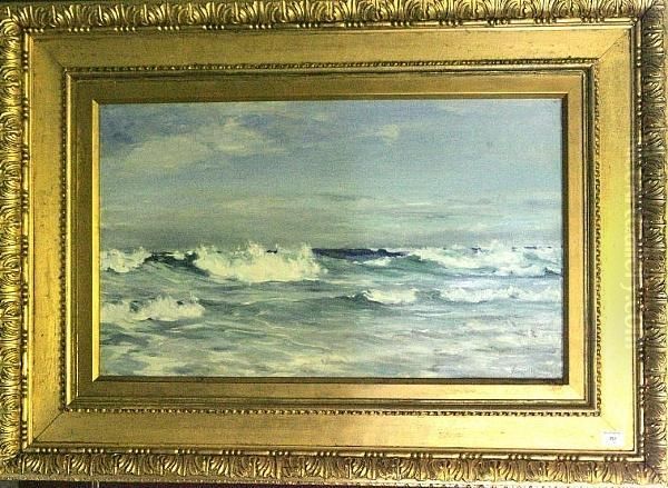 Summer Seas Oil Painting by John Campbell Mitchell