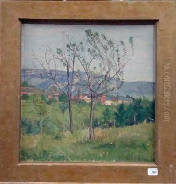 Paysage Oil Painting by Joseph Mittey