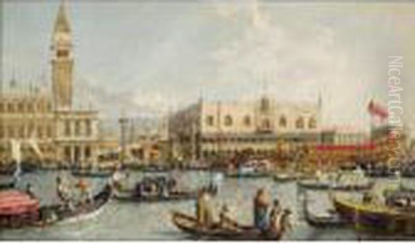 The Grand Canal Oil Painting by John Mogford