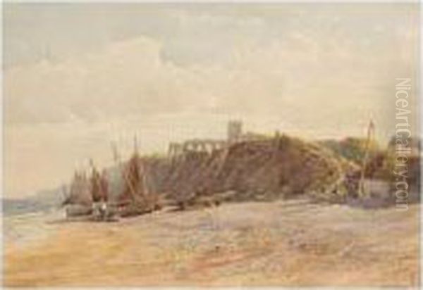 Dunwich, Suffolk Oil Painting by John Mogford