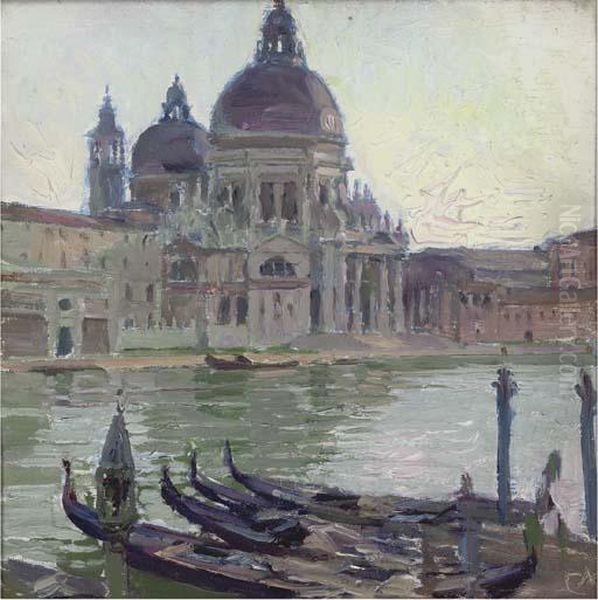 Venedig Oil Painting by Carl Moll