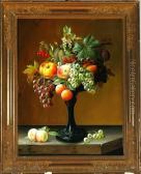 A Still Life Oil Painting by Christian Mollback