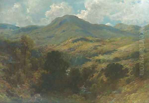 Montagne d'Ecosse Oil Painting by Gustave Dore