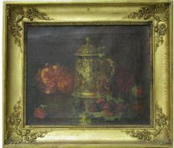 Nature Morte Oil Painting by Charles Monginot