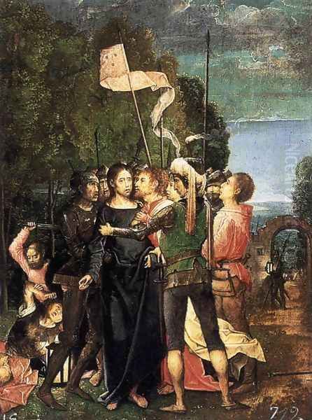 Capture Of Christ Oil Painting by Juan De Flandes