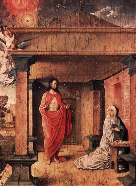 Christ Appearing to His Mother Oil Painting by Juan De Flandes