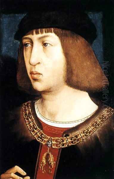 Portrait of Philip the Handsome 2 Oil Painting by Juan De Flandes