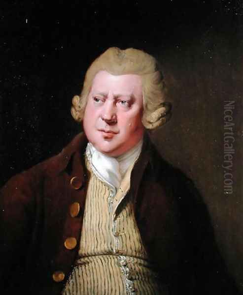 Portrait of Sir Richard Arkwright (1732-1792), 1790 Oil Painting by Josepf Wright Of Derby