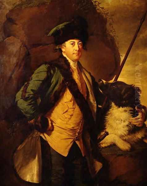 Portrait of John Whetham of Kirklington (1731-81), 1781 Oil Painting by Josepf Wright Of Derby