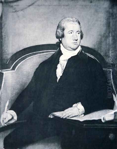 Frederick Muhlenberg (1750-1801) Oil Painting by Josepf Wright Of Derby