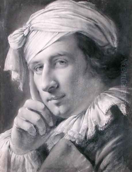 Portrait of a Man, c.1768 Oil Painting by Josepf Wright Of Derby