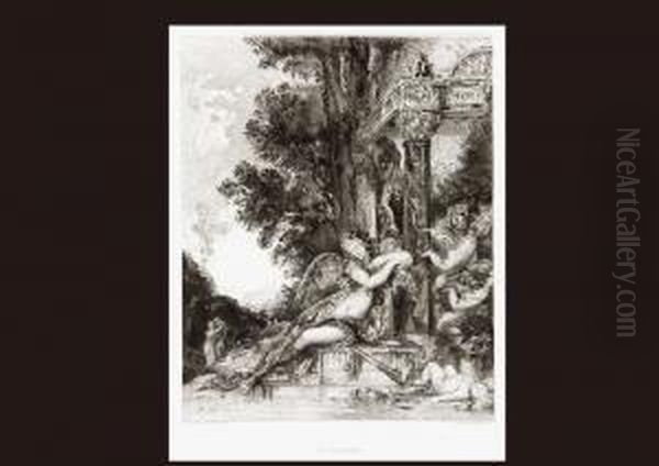 Ladiscorde Oil Painting by Gustave Moreau