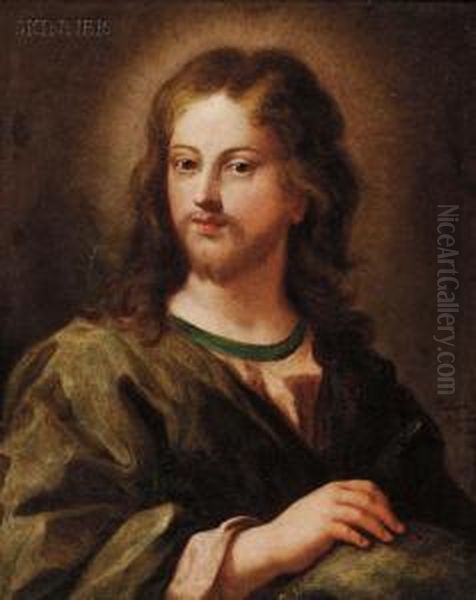 Christ Oil Painting by Paulus Moreelse