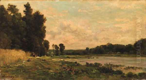 Untitled 3 Oil Painting by Charles-Francois Daubigny