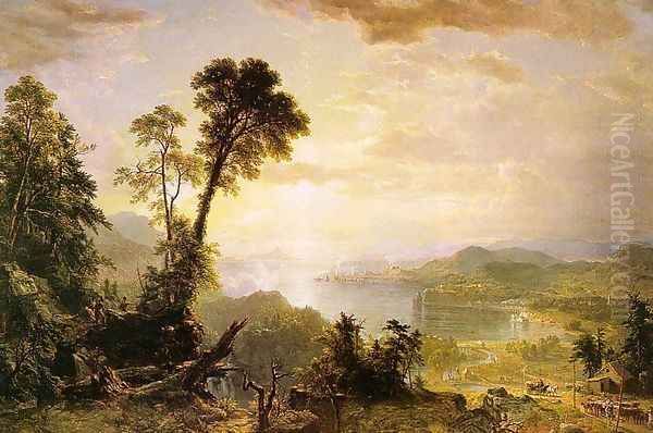 Progress (The Advance of Civilization) 1853 Oil Painting by Asher Brown Durand