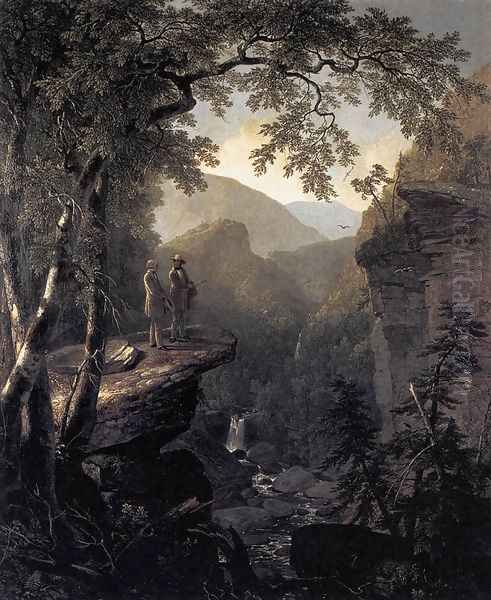 Kindred Spirits 1849 Oil Painting by Asher Brown Durand