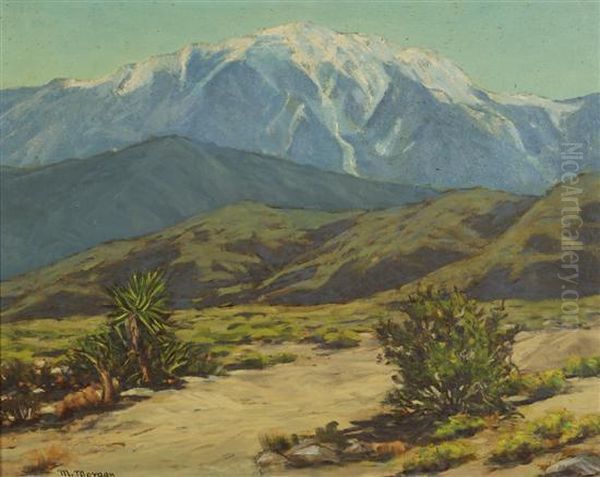 Southwest Landscape Oil Painting by Mary Deneale Morgan