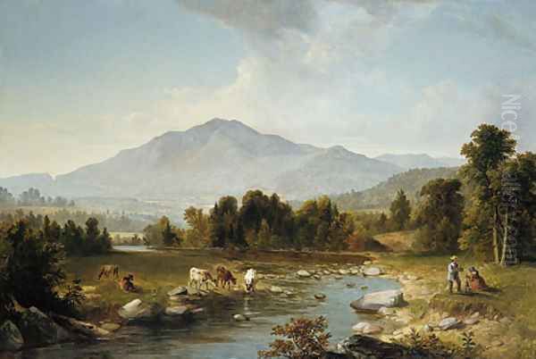 High Point: Shandaken Mountains Oil Painting by Asher Brown Durand