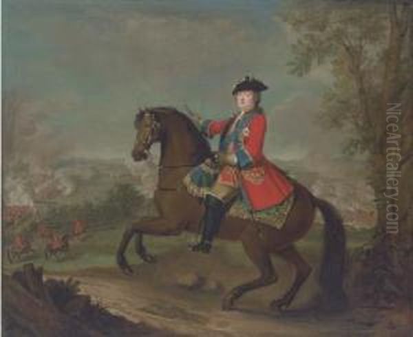 H.r.h. William Augustus, Duke Of Cumberland Oil Painting by David Morier